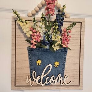Welcome Sign , Door Hanger